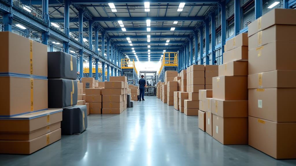 Corrugated box production facility