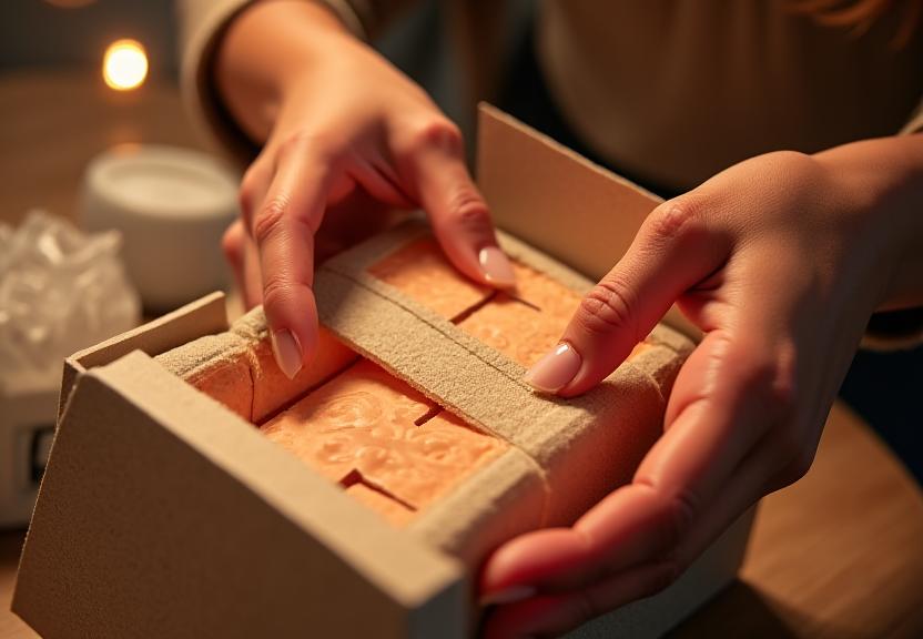 Interactive sensory packaging and unboxing experience